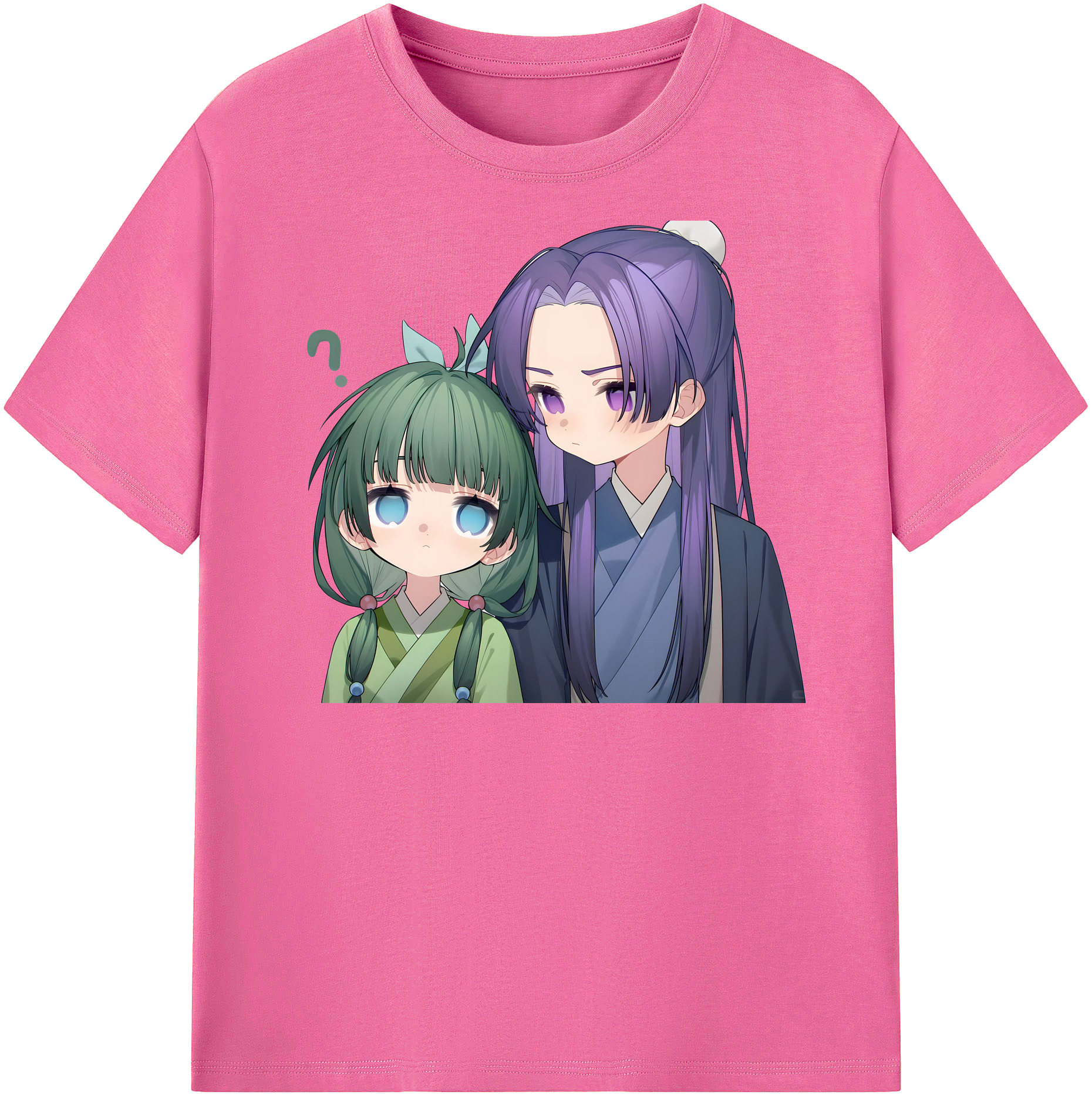 （画像用） 薬屋のひとりごと The Apothecary Diaries レディースカジュアルプリントTシャツ（綿100％）